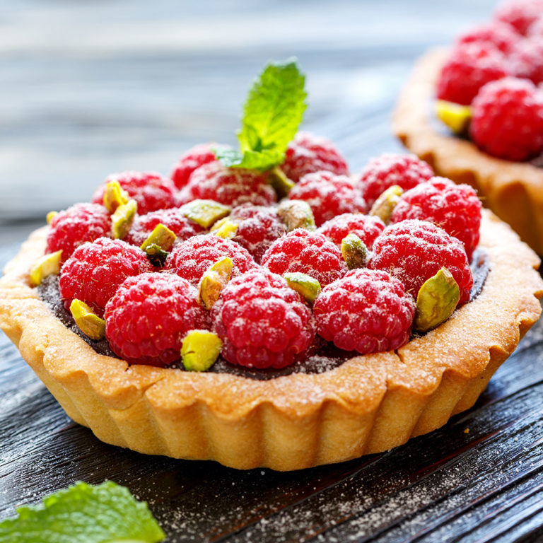 crostata al cioccolato vegana